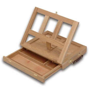 Beech Wood Desk Easel with Drawer