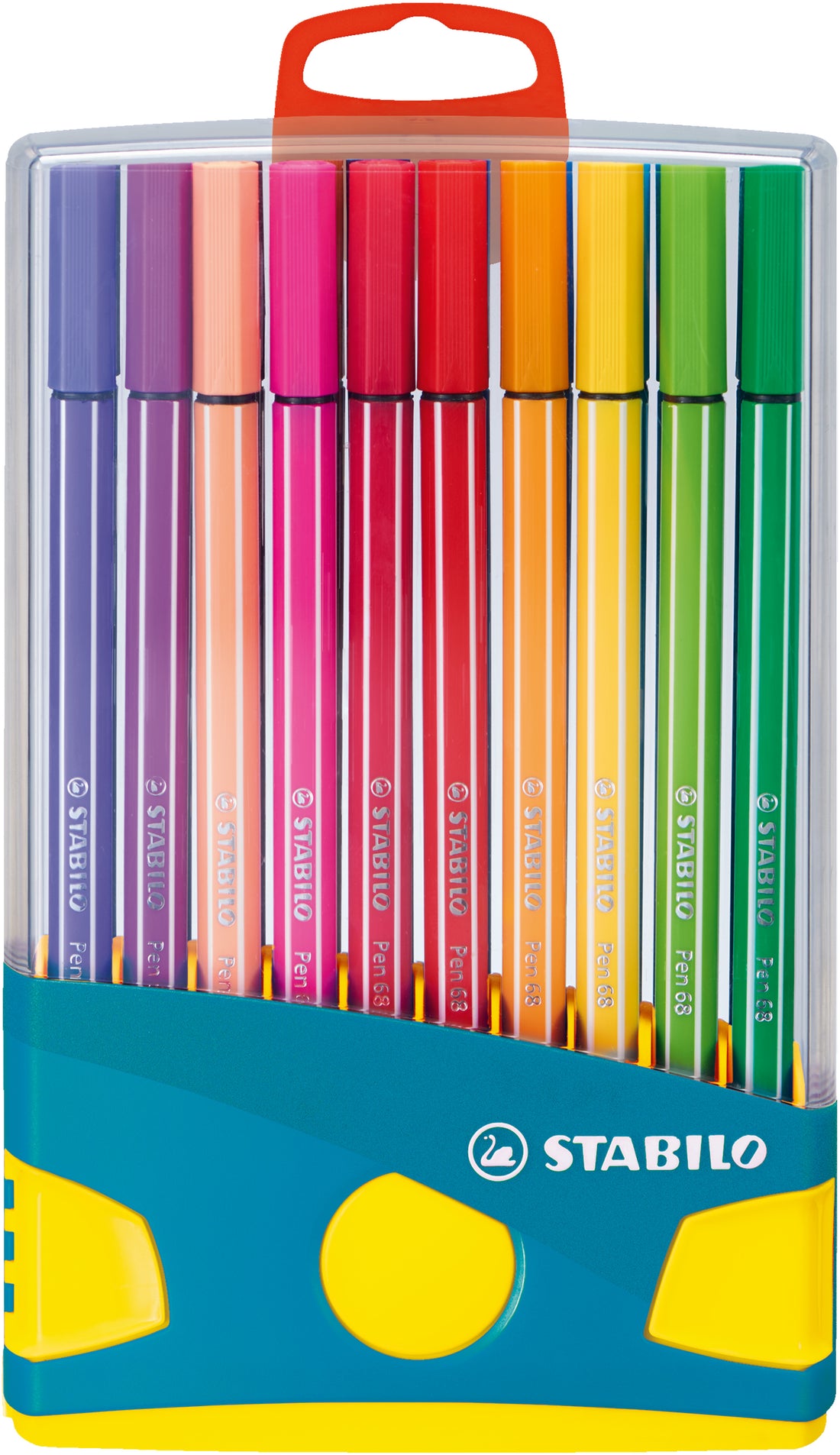 STABILO Pen 68 Color Parade Marker Set, 20-Colors, Hang Tag Pkg.