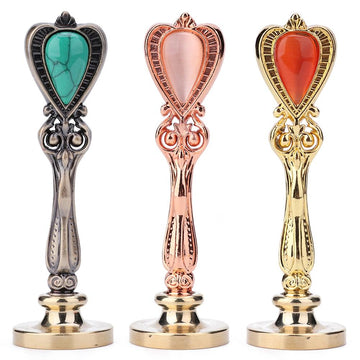 Gemstone Sealing Wax Stamp Handle