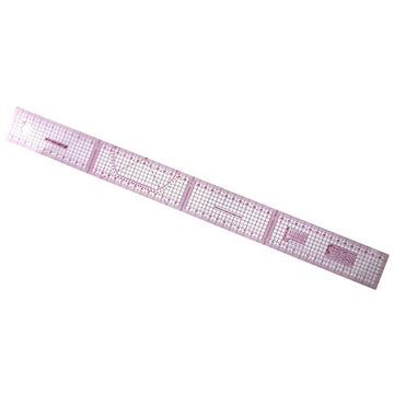 Shared Double Sided Metric Straight Ruler